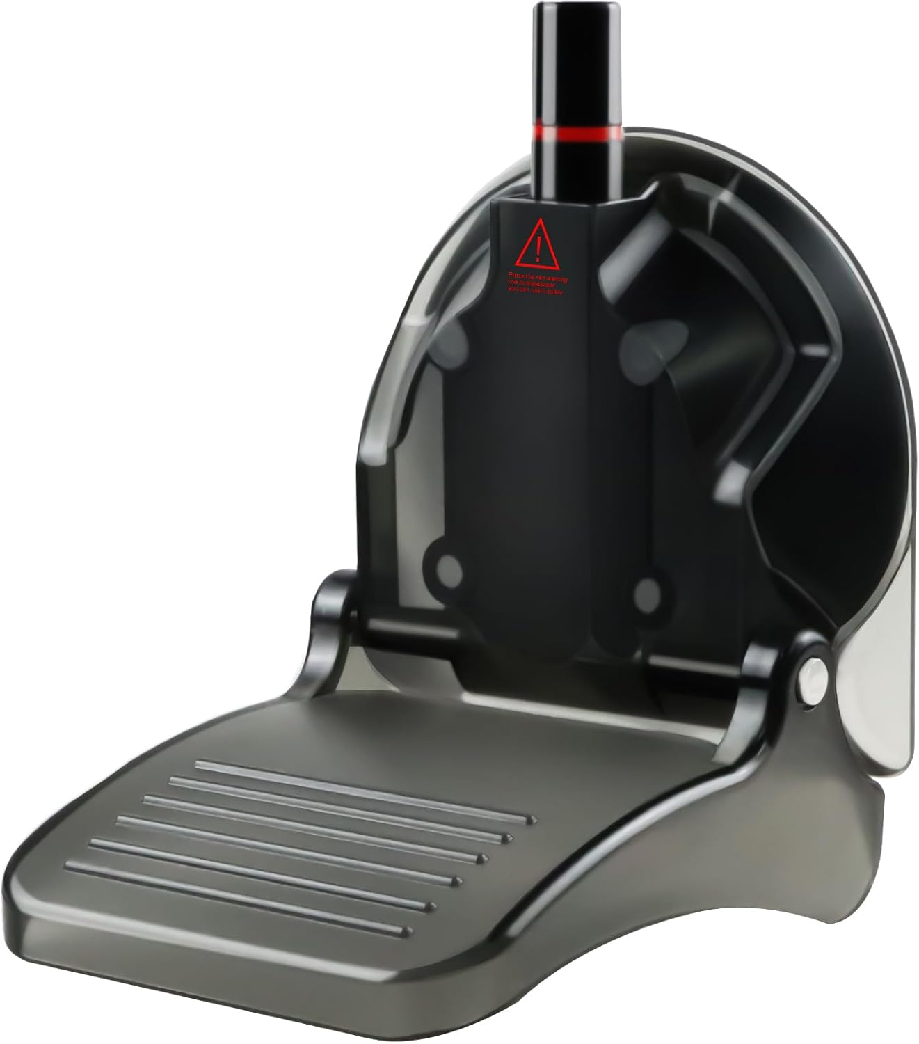 Apaspoil Foldable Shower Foot Rest for Shaving Legs, Shaving Step for Inside Shower with Powerful Suction Cup, Reusable Shower Shave Stool (Black)