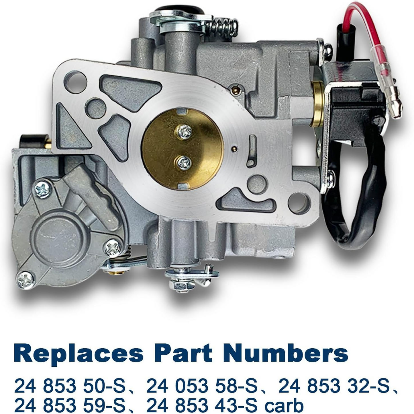 Apaspoil Carburetor Replacement for Kohler CH620 CH640 CH18 CH18S CH20 CH22 CH23 CH25 CH26 Replaces 24 853 43-S 24 853 50-S, 24 053 58-S, 24 853 32-S, 24 853 59-S Carb
